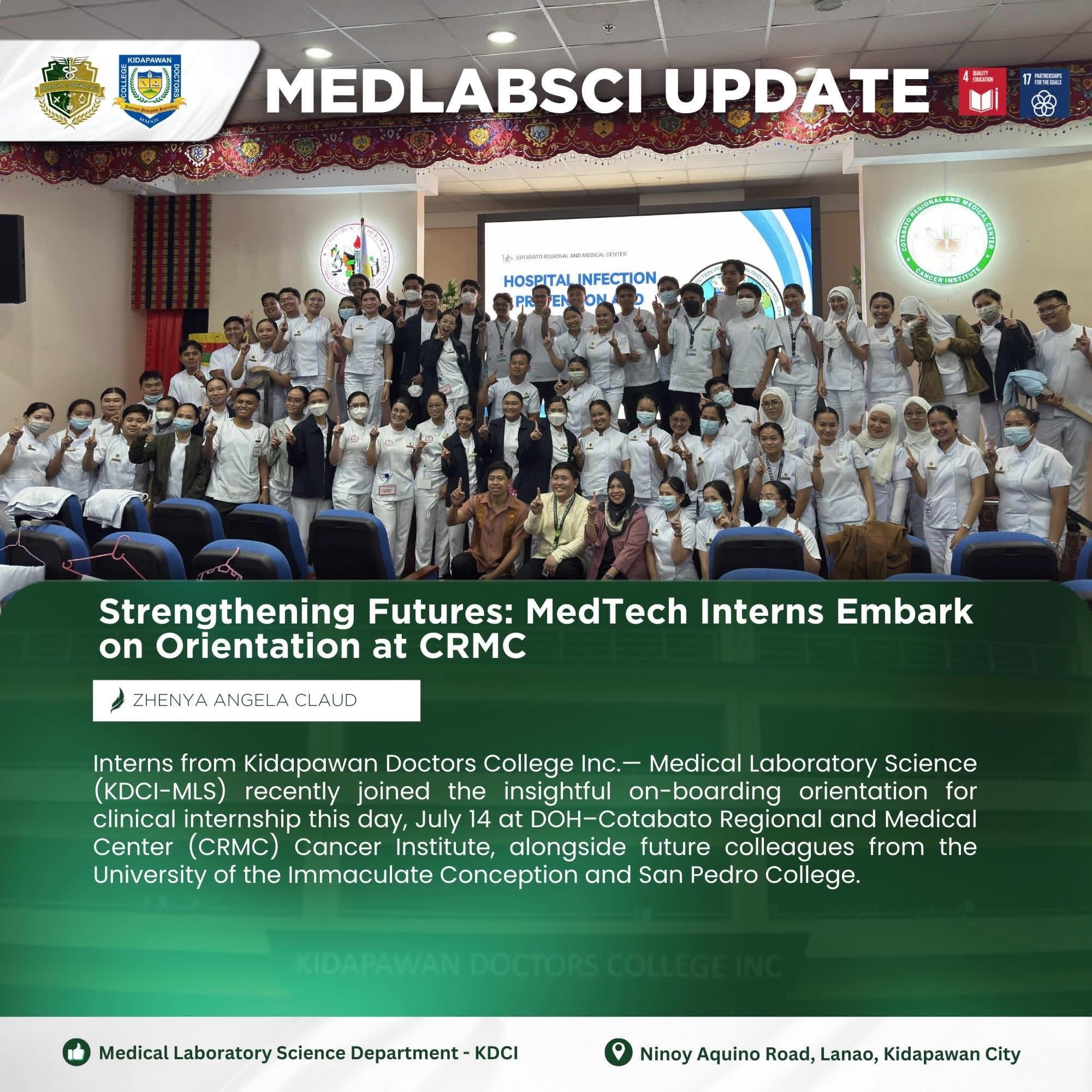 Orientation for Clinical Internship 2025
