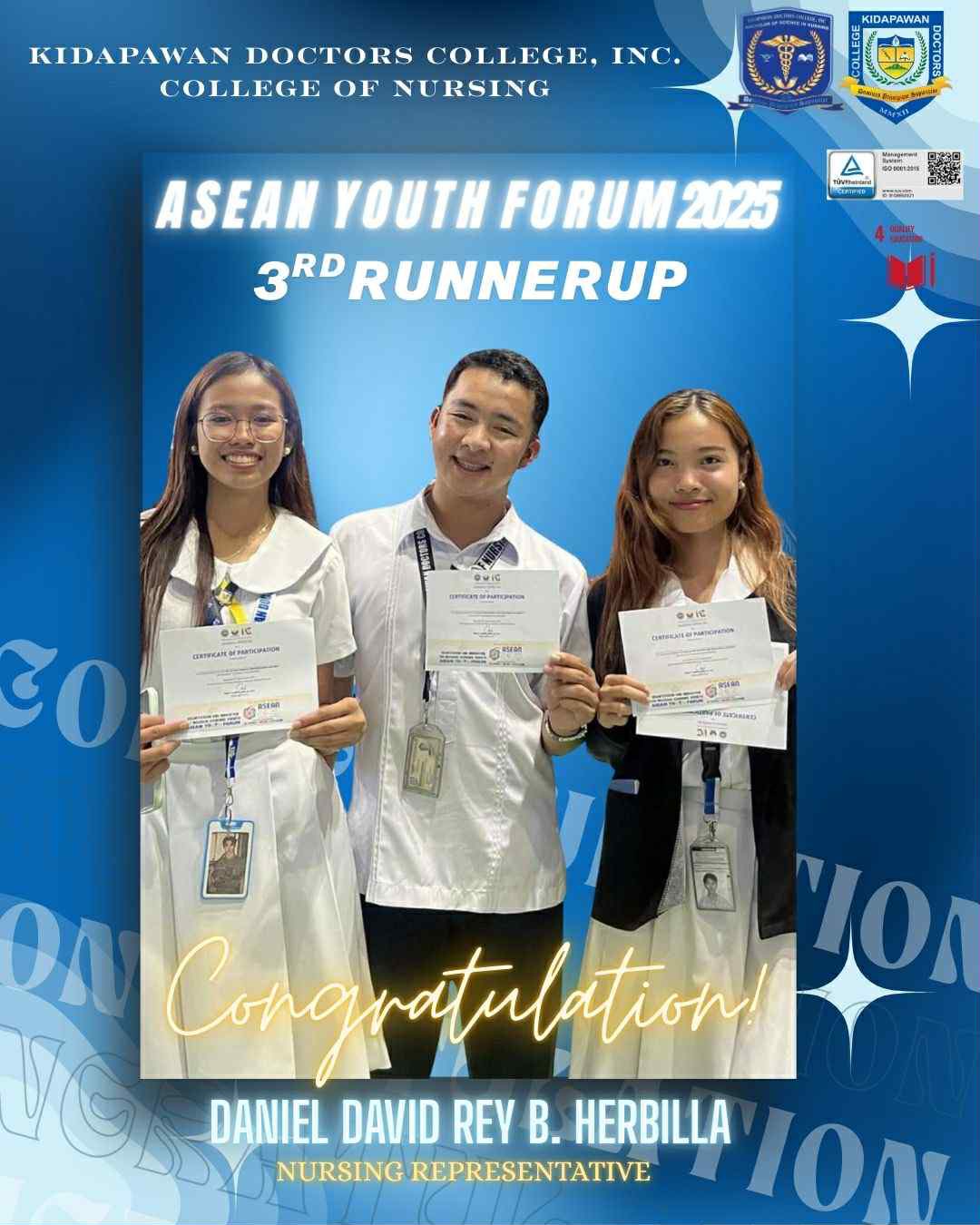 KDCI Ranks 4th Place in IZN & TNHE Caravan & ASEAN Month 2025