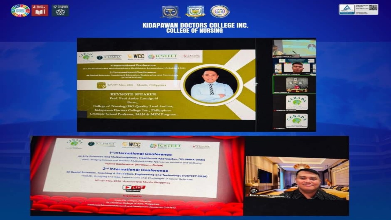 KDCI Nursing Leaders Take the Global Stage at ICLSMHA-2026