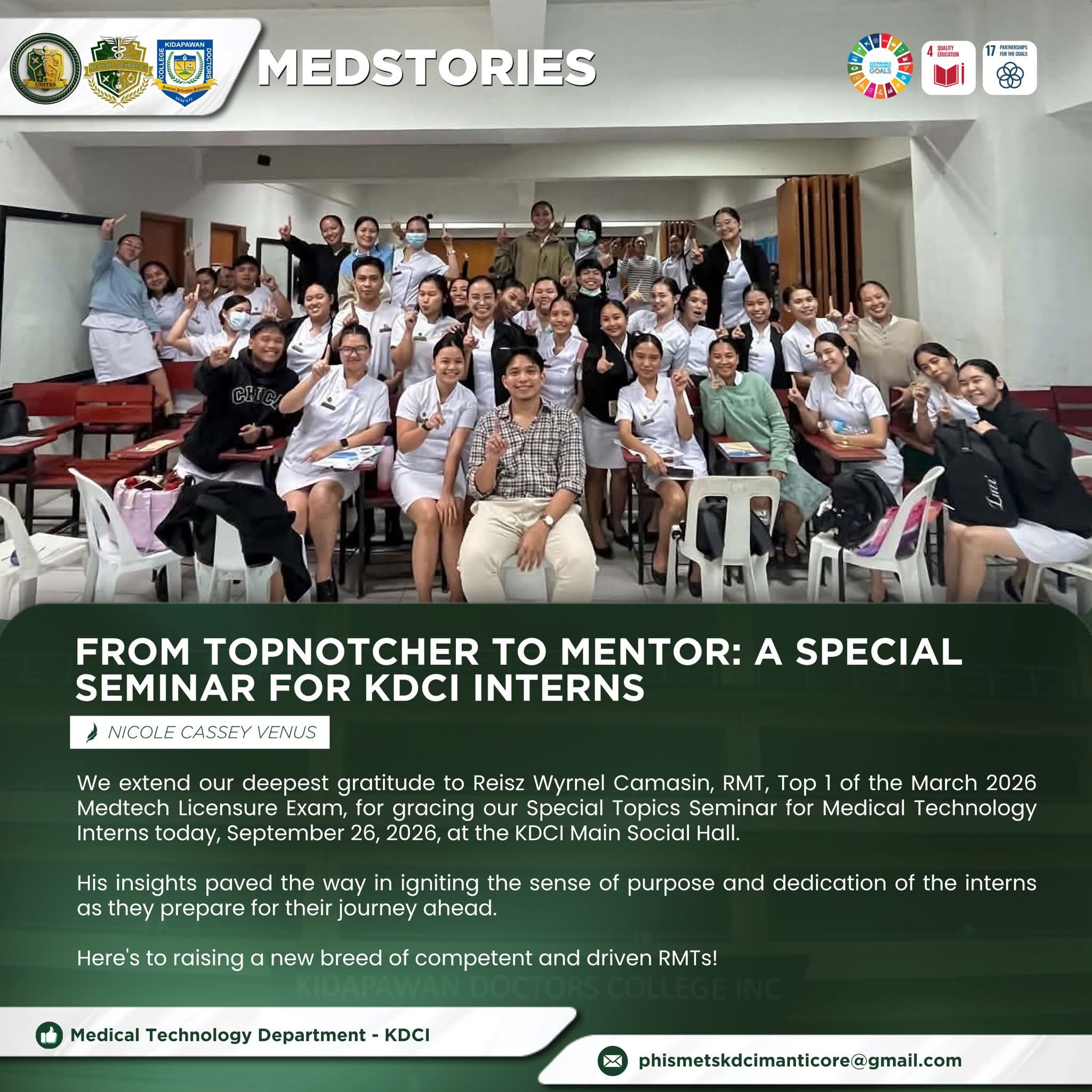Special Topics Seminar