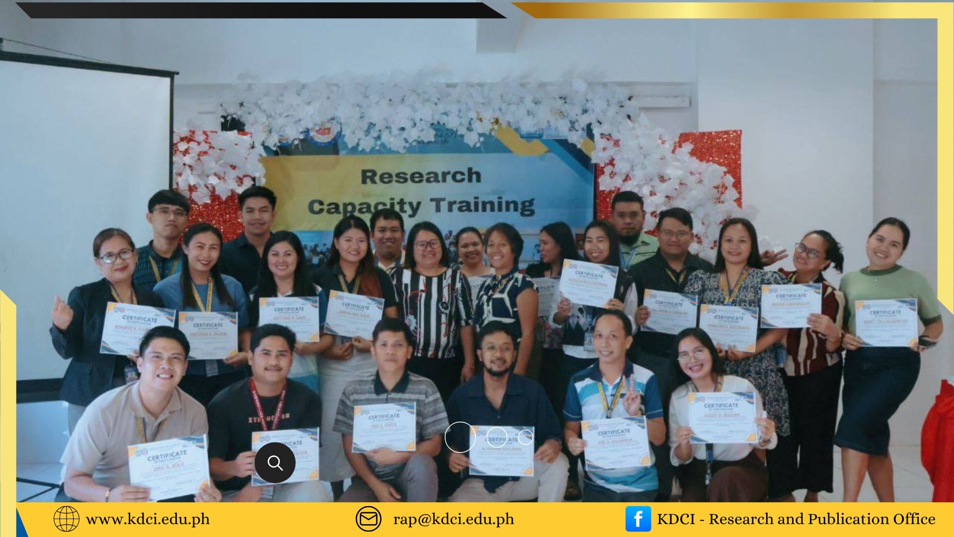 RAP's Training Strengthens Research Mentorship and Evaluation Excellence